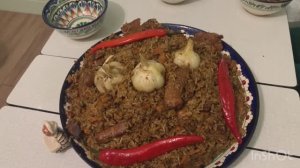 Узбекский плов в казане