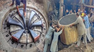 Завод! Процесс производства самого большого рабочего колеса турбины! Промышленные масляные насосы