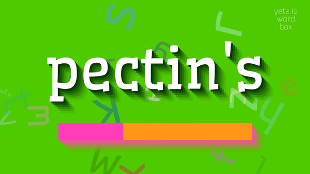PECTIN'S - HOW TO PRONOUNCE IT? #pectin's смотреть онлайн