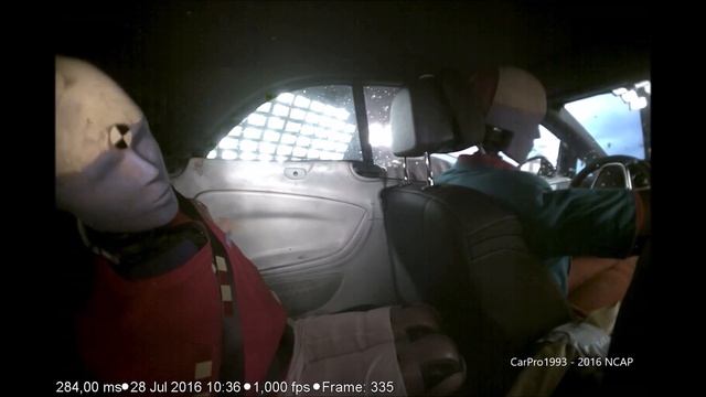 2016-2019 Buick Cascada NHTSA Side Impact