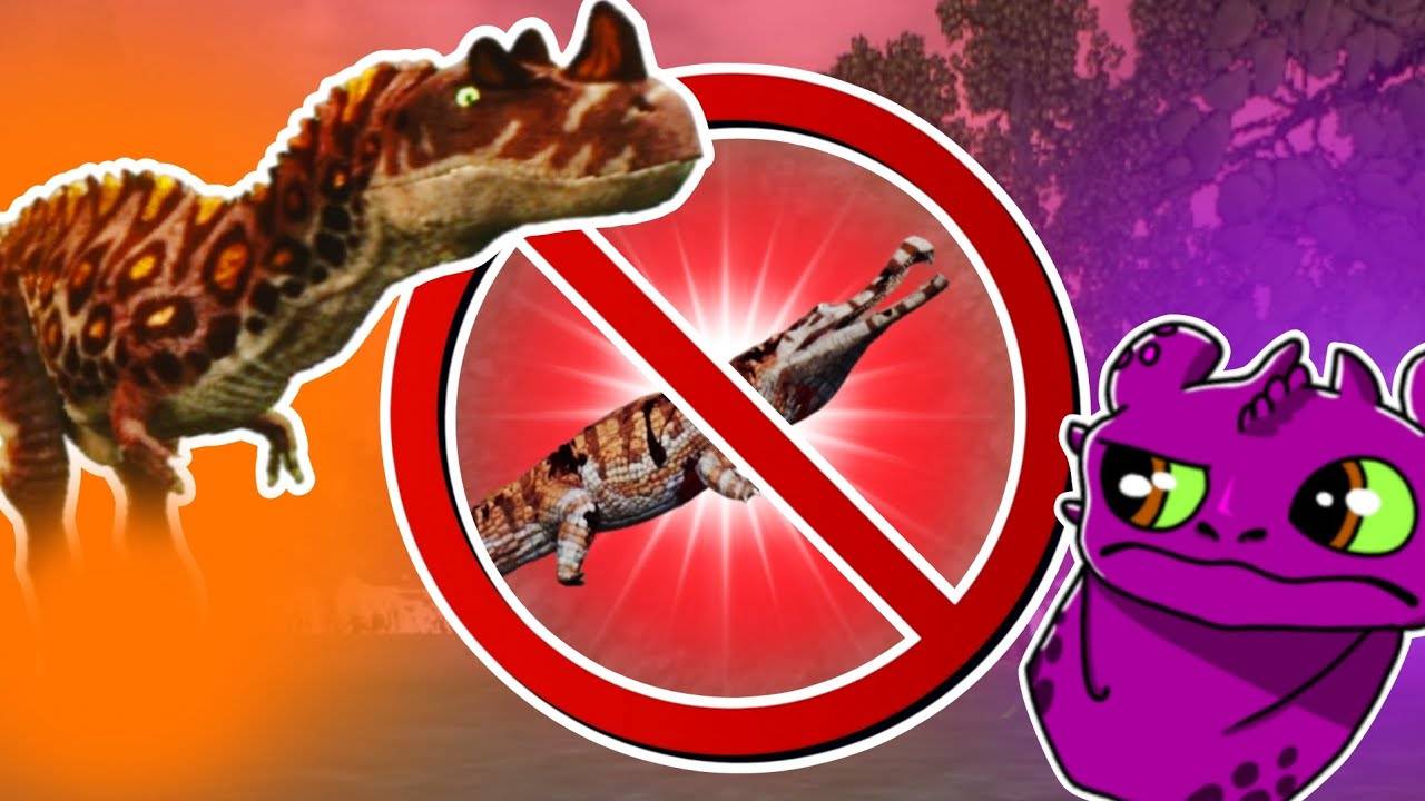 ЧЕЛЛЕНДЖ ВЫЖИТЬ (БЕЗ) ПАДАЛИ ЗА ХИЩНИКА | The Cursed Dinosaur Isle