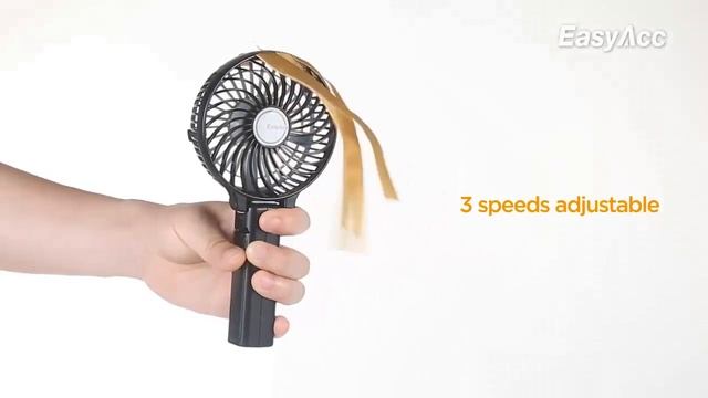How to use EasyAcc rechargeable handheld fan смотреть онлайн