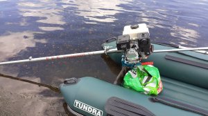 Мотовесло KKK - отличный движитель для ПВХ-лодок. Enhlish version.