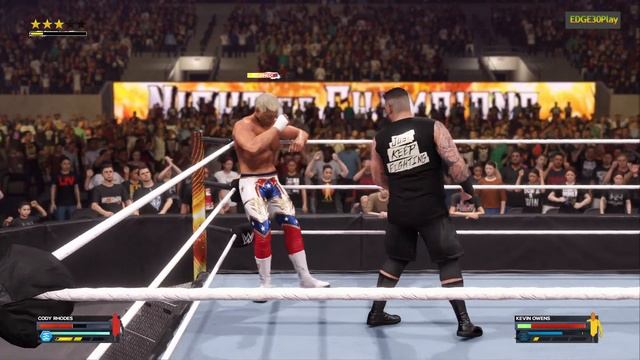 WWE2K24 Cody Rhodes (c) vs Kevin Owens смотреть онлайн