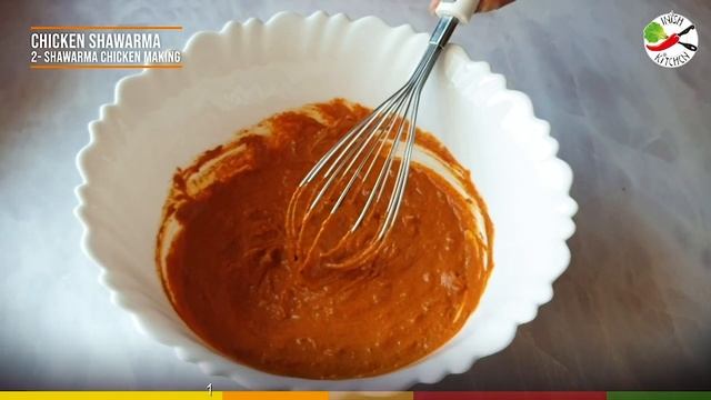 CHICKEN SHAWARMA - with Tangy Chilly Sauce / ARABIC SHAWARMA / MIDDLE EASTEN STREET FOOD смотреть онлайн