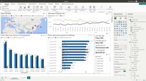 Power BI  Урок 1-05 Публикация отчета Power BI и настройка автоматического обновления отчета. DAX.