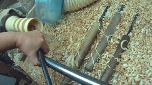 Новая камера, новые ракурсы при точении.