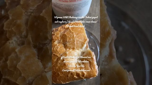 Wymans Wild Blueberry yogurt and raspberry Infused Philadelphia cream cheese/French bread danish смотреть онлайн