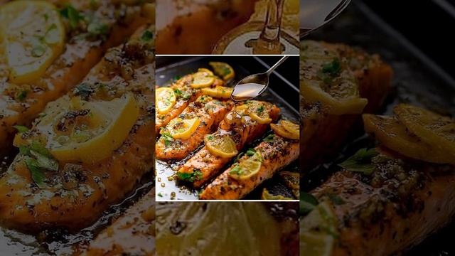 лосось с медом, чесноком и маслом. #shorts смотреть онлайн