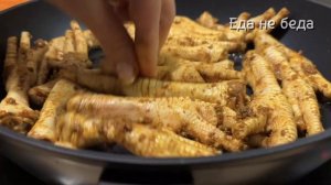 Куриные лапки РЕЦЕПТ как приготовить ВКУСНО на сковороде