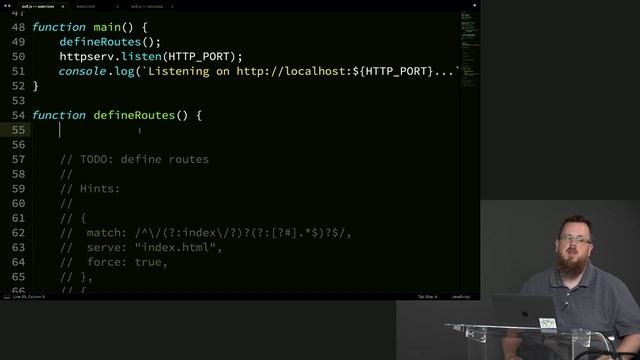 6. Express JS Routing смотреть онлайн
