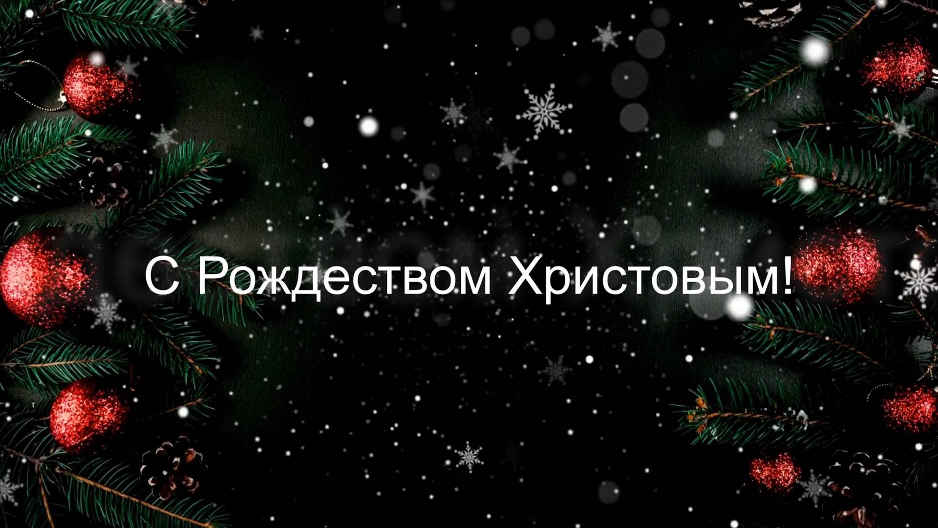 Поздравление с Рождеством Христовым! | Томак О.В. смотреть онлайн