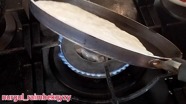 Картофельные блинчики. Картоп қосылған құймақ. Қазақша рецепт. смотреть онлайн