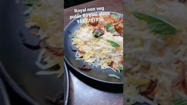 #biryani royal non veg pulao Biryani class fees only 1000 jaisa dawat mein caterers banate hain смотреть онлайн
