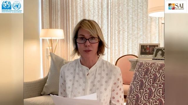 Address by Ambassador Kelly Craft, Permanent Representative, US Mission to UN at eSAIMUN 2020. смотреть онлайн