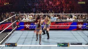WWE2K24 IYO SKY VS LIV MORGAN (C)