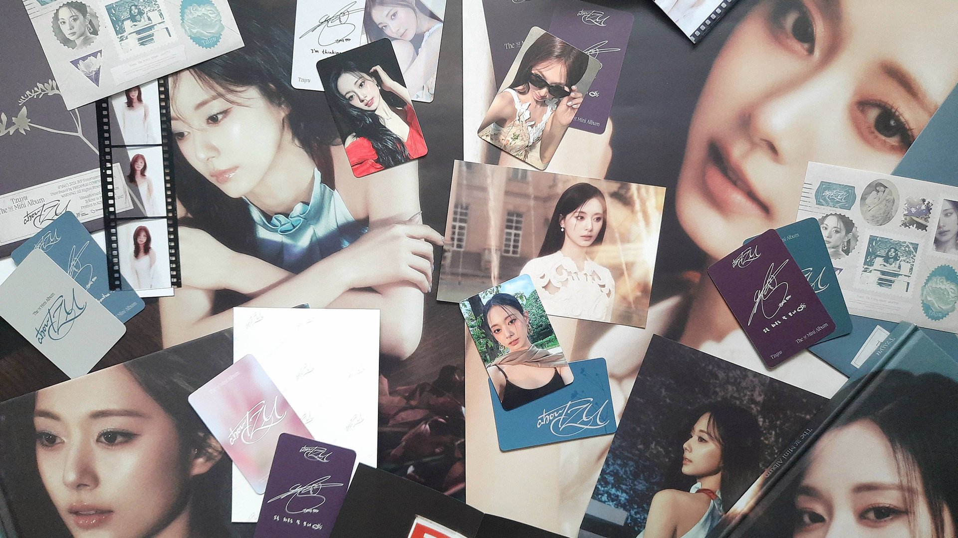 РАСПАКОВКА сета альбомов TZUYU 