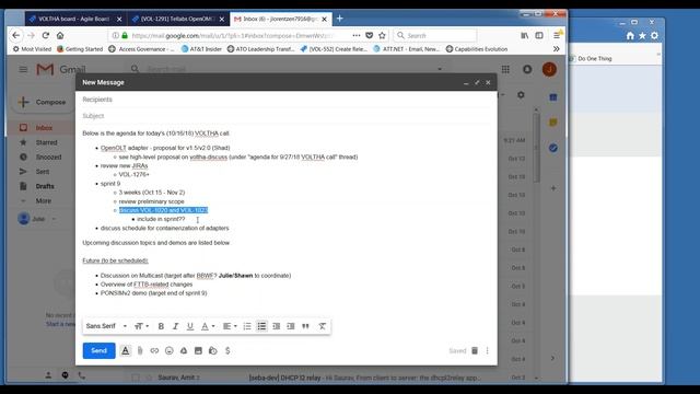 2018 10 16 08 02 VOLTHA Meeting смотреть онлайн