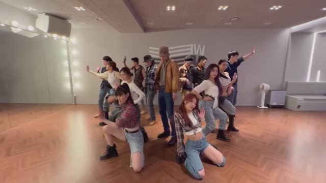 August D & PSY - That That (BBT choreo) Dance Practice MIRRORED смотреть онлайн