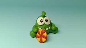 Ам Ням из пластилина