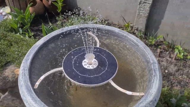 Фонтан на солнечных батареях. AISITIN 5,5 Вт, солнечные фонтаны с аккумулятором емкостью 3000 мАч