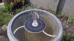 Фонтан на солнечных батареях. AISITIN 5,5 Вт, солнечные фонтаны с аккумулятором емкостью 3000 мАч