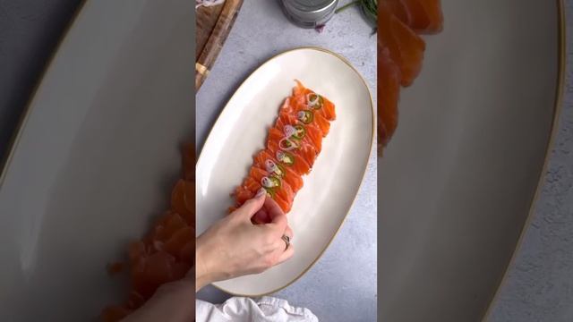 Cured truffle salmon! My absolute fav fav appetizer that will blow your guests mind:) #shorts #crud смотреть онлайн