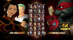 Zoro & Azula from Avatar The Last Airbender in the Mortal Kombat Komplete Edition on the PC Expert в