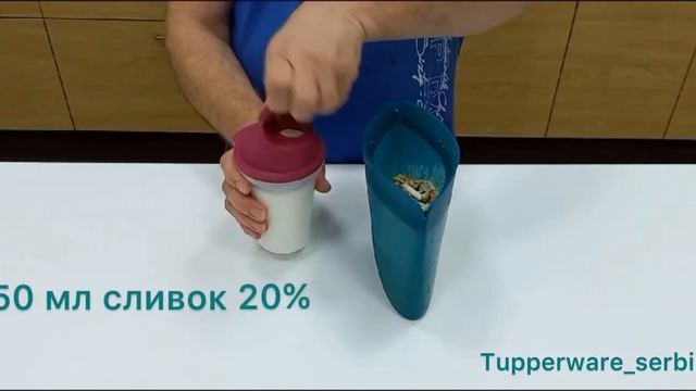 Паста с морепродуктами. Силиконовый контейнер Ultimate Tupperware смотреть онлайн