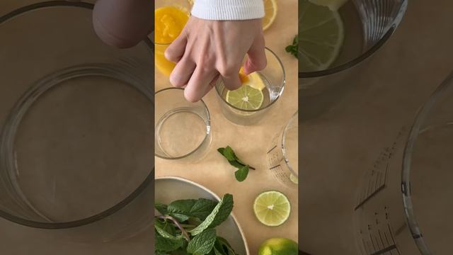 The next time you make a mint mojito mocktail, ADD MANGO! #recipe #ramadan #food смотреть онлайн