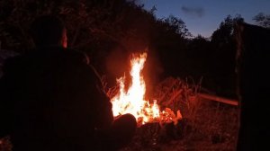 бубен 50см и костер, звуки бубна, шаманские ритмы, живой звук