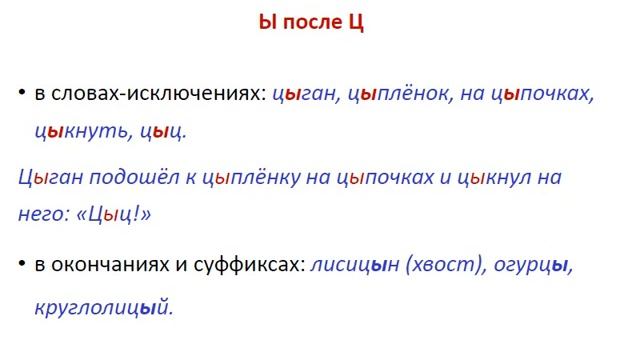 Меташкола. Русский язык 6 класс 21 серия. "И" после "Ц", "Ы" после "Ц". смотреть онлайн