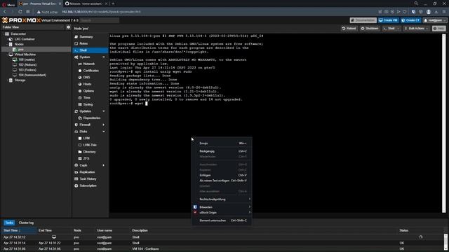 Proxmox - Install Home Assistant смотреть онлайн