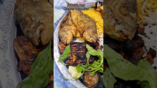 Fry Fish With Bukhari Rice😋 #short #fryfish #bukharirice #cookingbyayesha #food #foodie #shortvideo смотреть онлайн