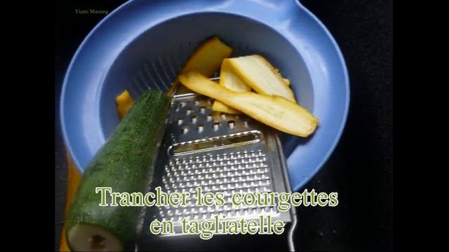 tagliatelles de courgettes et petit pois смотреть онлайн