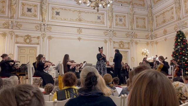 Новогодний концерт 04.01.2025 Молодежный оркестр «Васильевский остров» Дирижер С.Ефаев смотреть онлайн