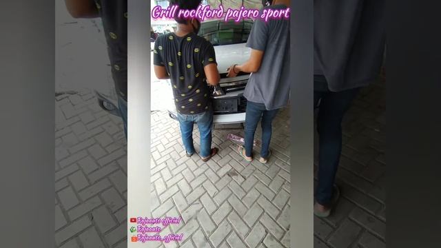 pasang grill rockford style - pajero sport смотреть онлайн