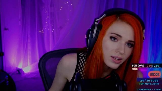 Amouranth - ASMR (Singing)