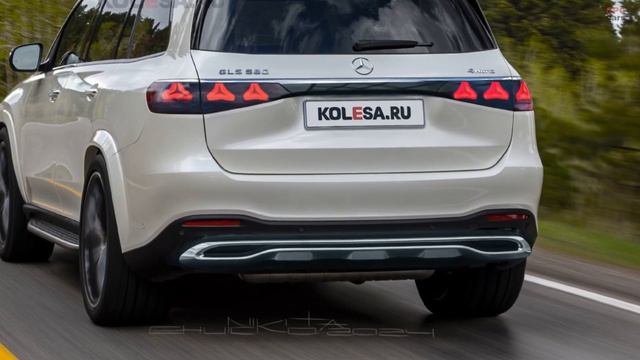 New 2026 Mercedes GLS SUV Rendered