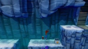 Crash Bandicoot 2 БАГИ в уровне SNOW GO