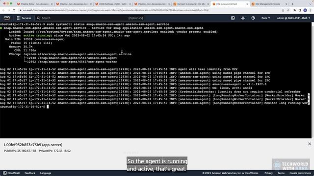 52 - Configure AWS Systems Manager for EC2 Server смотреть онлайн