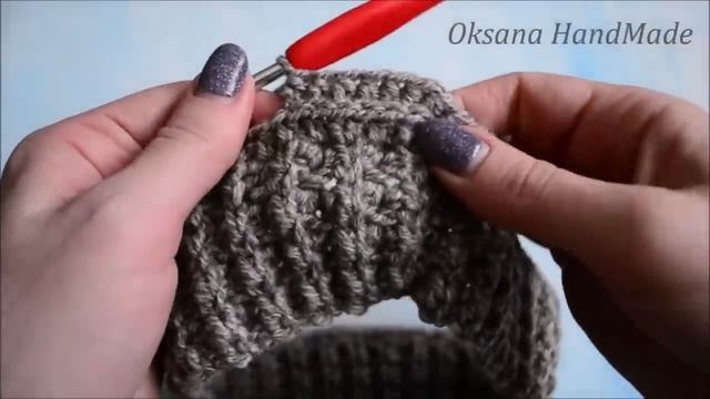 1,5 часа крючком и у тебя КРУТАЯ ШАПКА. Crochet Hat Pattern смотреть онлайн