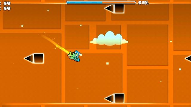 geometry dash burger level 3 "ultimate destruction" all coins смотреть онлайн