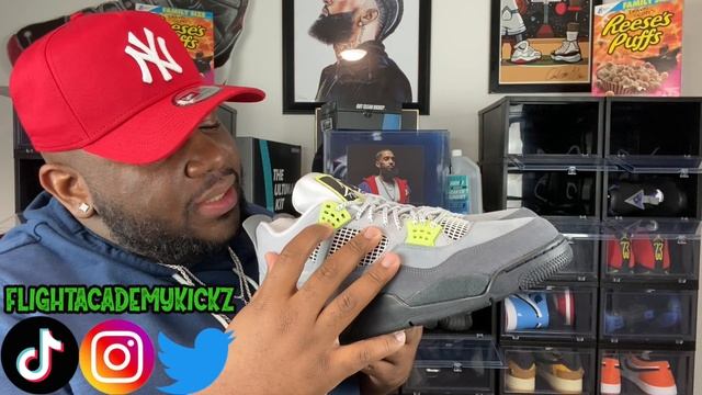 Air Jordan Air Max Neon 95 Retro 4s IN HAND & ON FOOT REVIEW смотреть онлайн
