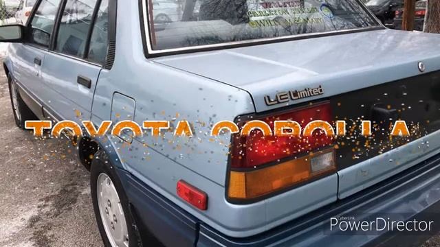 TOYOTA COROLLA 1985 TIRE SIZES смотреть онлайн