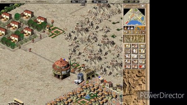 Caesar 3 Peaceful Gameplay Mission 5- Miletus