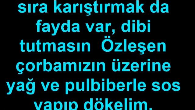 Tarhana Çorbası Tarifi