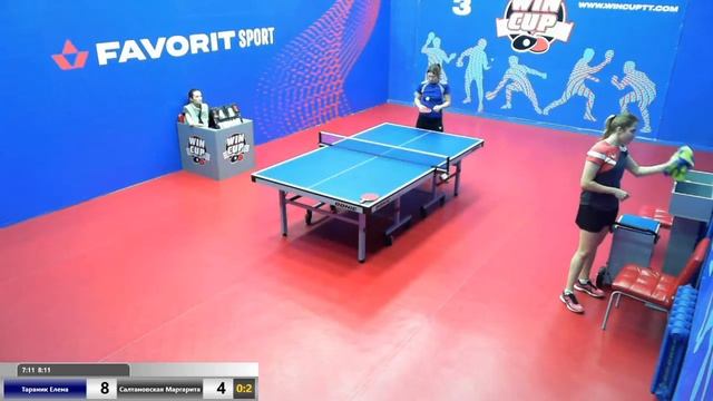 Тараник Елена 1-3 Салтановская Маргарита Восток 3 17.12.2019 Win Cup зал 3 Прямой эфир смотреть онлайн