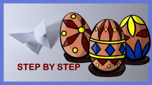 Как нарисовать цветные яйца \\ Рисунок на пасху // Пасхальные яйца  \\ Что нарисовать на пасху