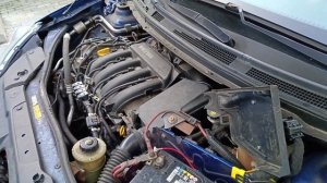 Замена датчика температуры охлаждающей жидкости. Нисан Альмера g15